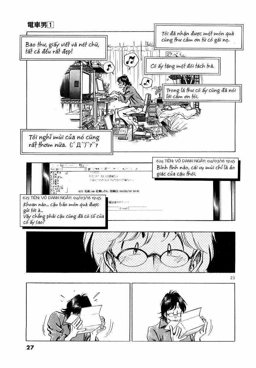 Densha Otoko - Chapter 1 - Trang 27
