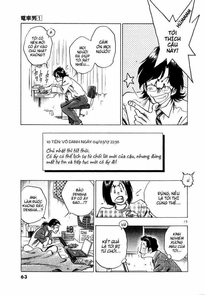 Densha Otoko - Chapter 3 - Trang 15
