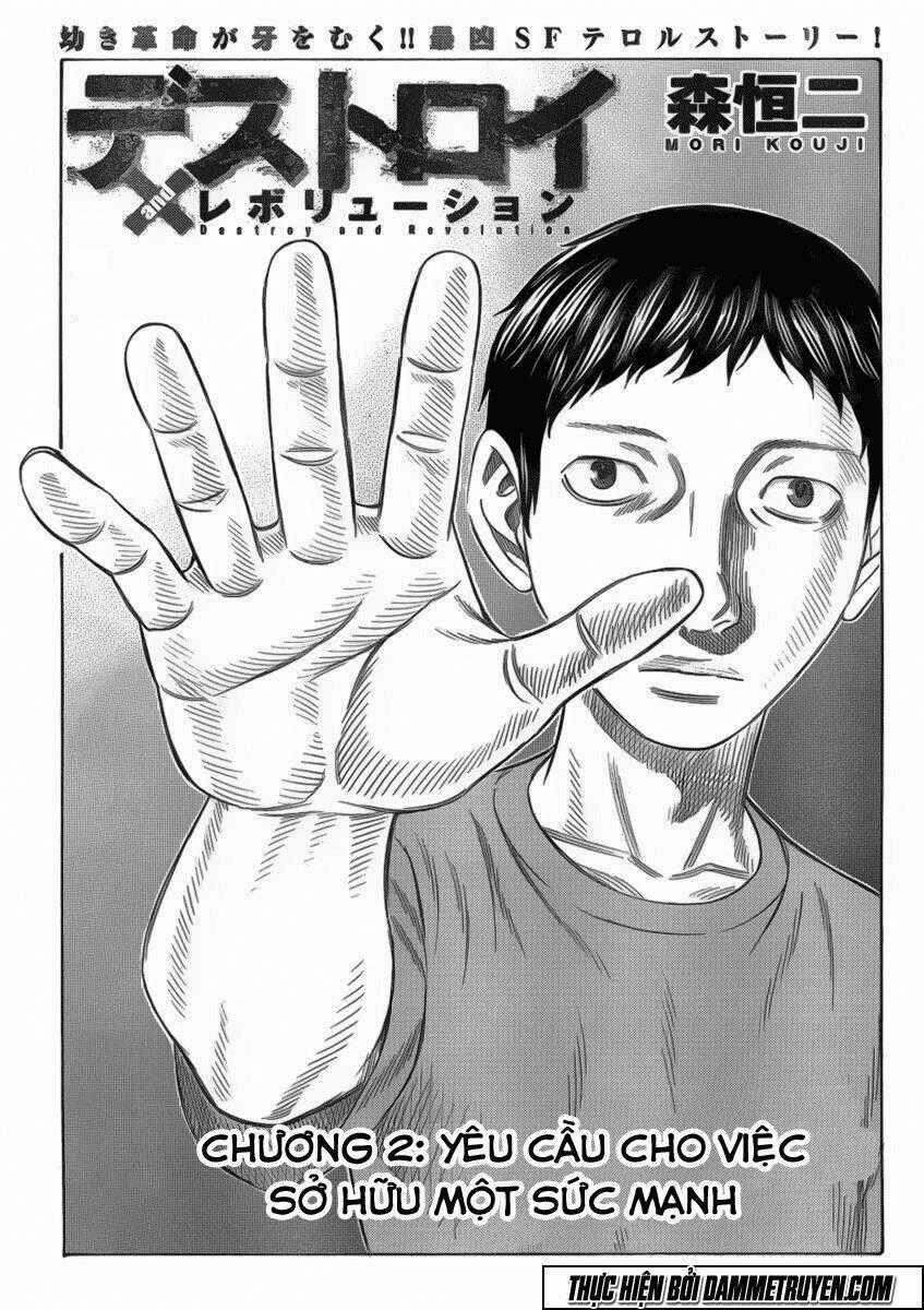DESTROY AND REVOLUTION - Chapter 2 - Trang 2