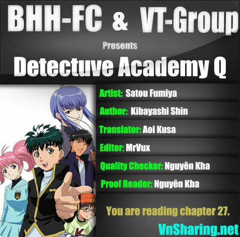 Detective Academy Q - Chapter 27 - Trang 1