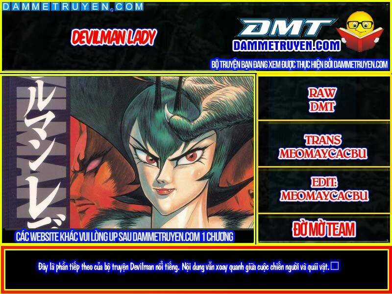 Devilman Lady - Chapter 1.1 - Trang 1