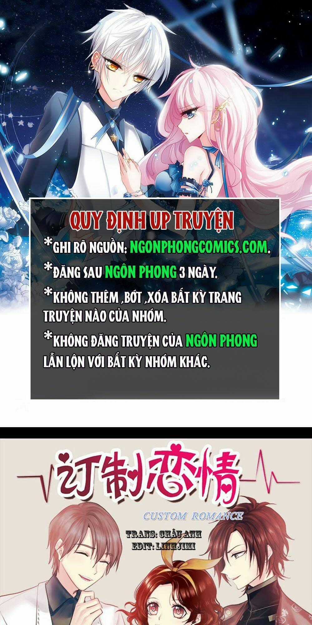Định Chế Tình Yêu - Chapter 19 - Trang 1