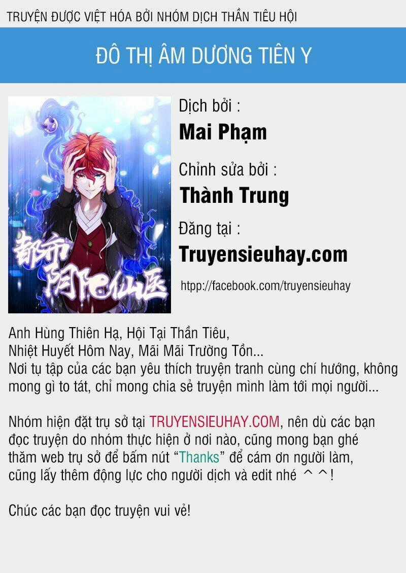 Đô Thị Âm Dương Tiên Y - Chapter 21 - Trang 1