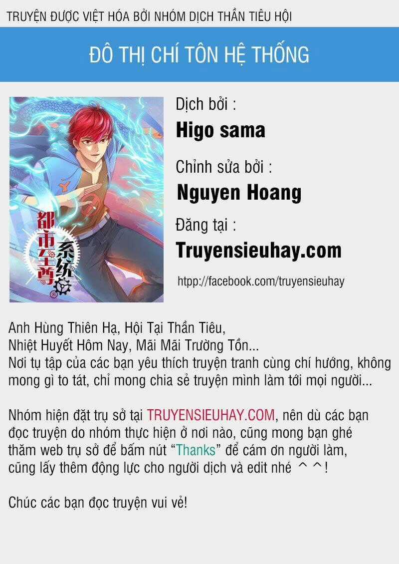 Đô Thị Chí Tôn Hệ Thống - Chapter 4 - Trang 1