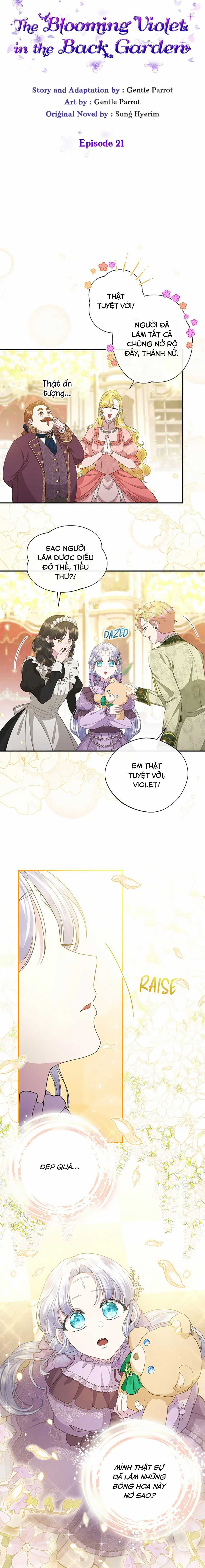 Đoá Violet nở rộ phía sau vườn - Chapter 21 - Trang 2