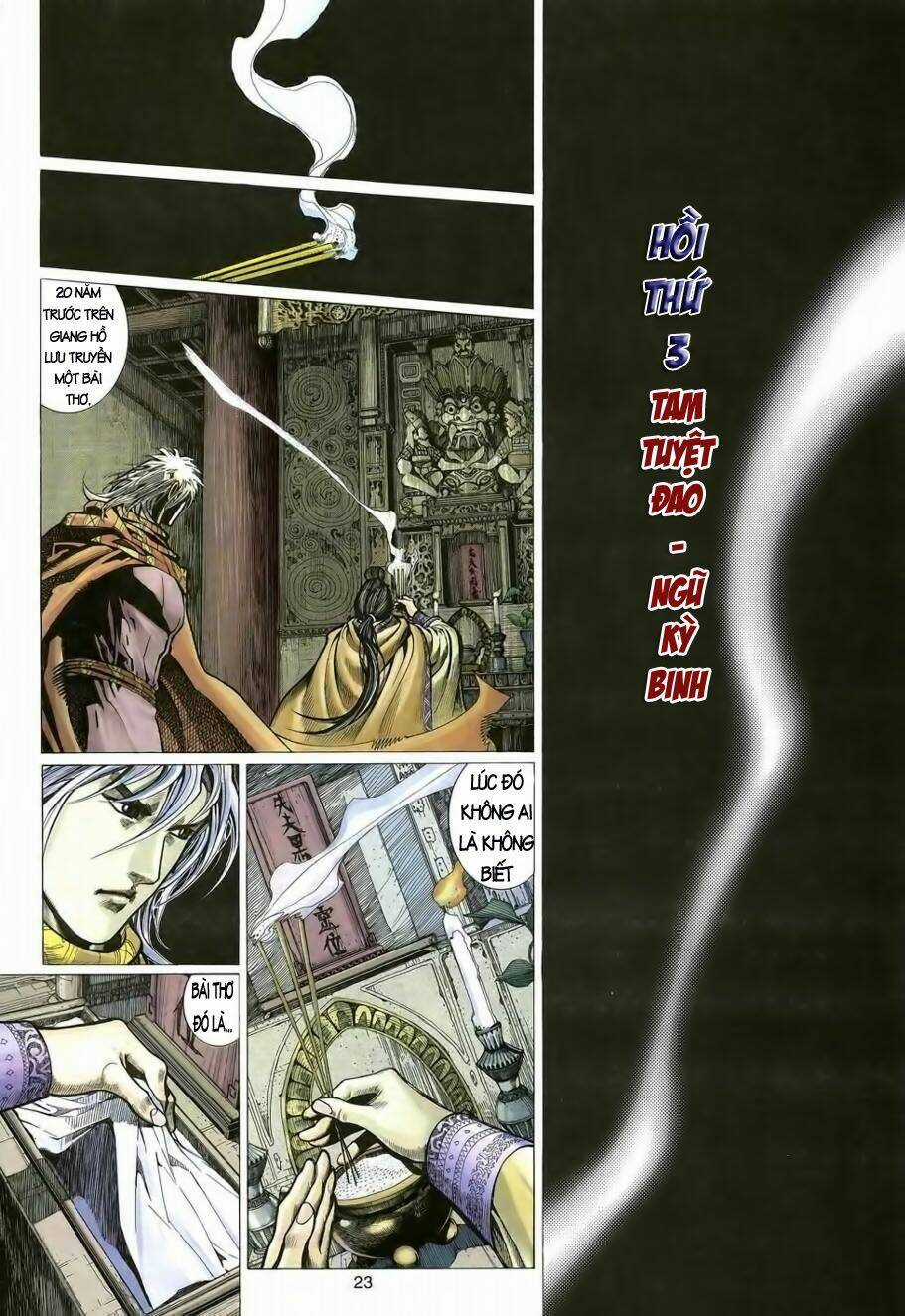 Đoạn Hồn Đao - Chapter 1 - Trang 23