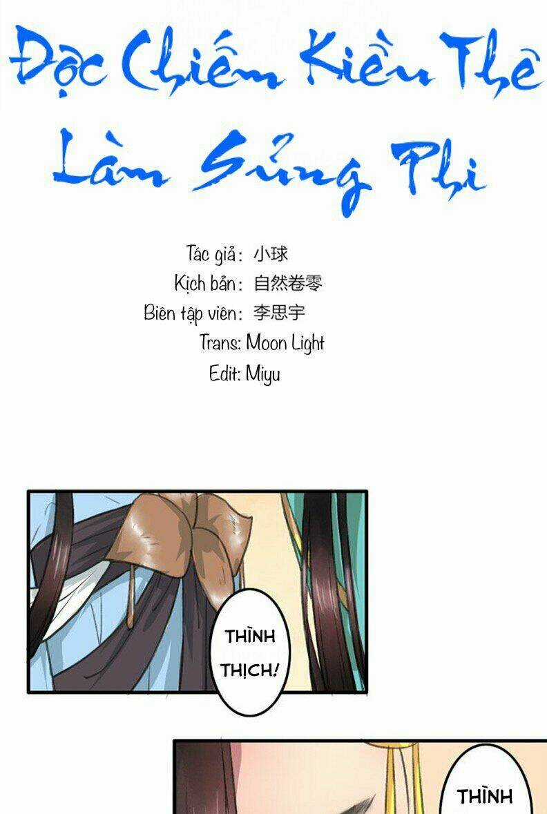 Độc Chiếm Kiều Thê Làm Sủng Phi - Chapter 4 - Trang 4