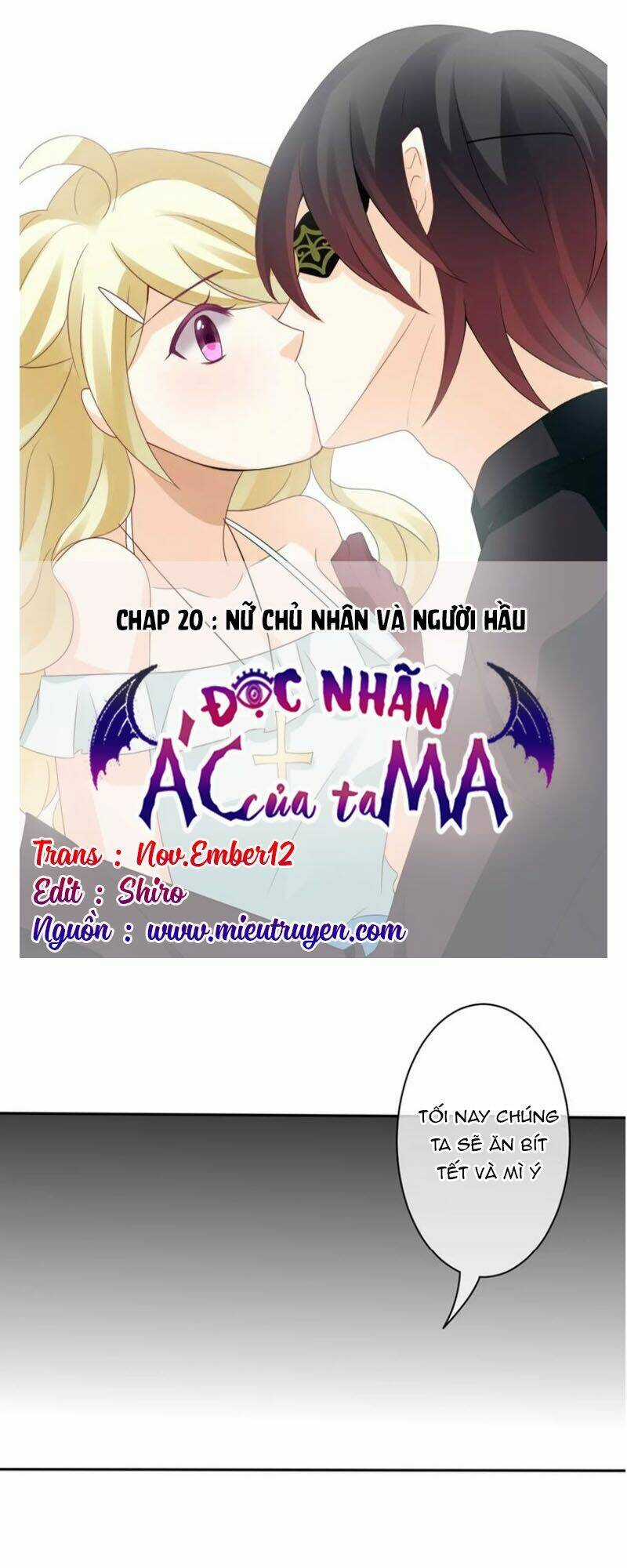 Độc Nhãn Ác Ma Của Ta - Chapter 20 - Trang 1