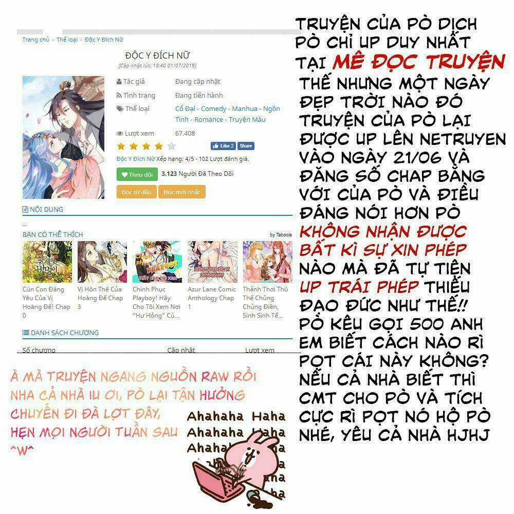 Độc Y Đích Nữ - Chapter 9 - Trang 37