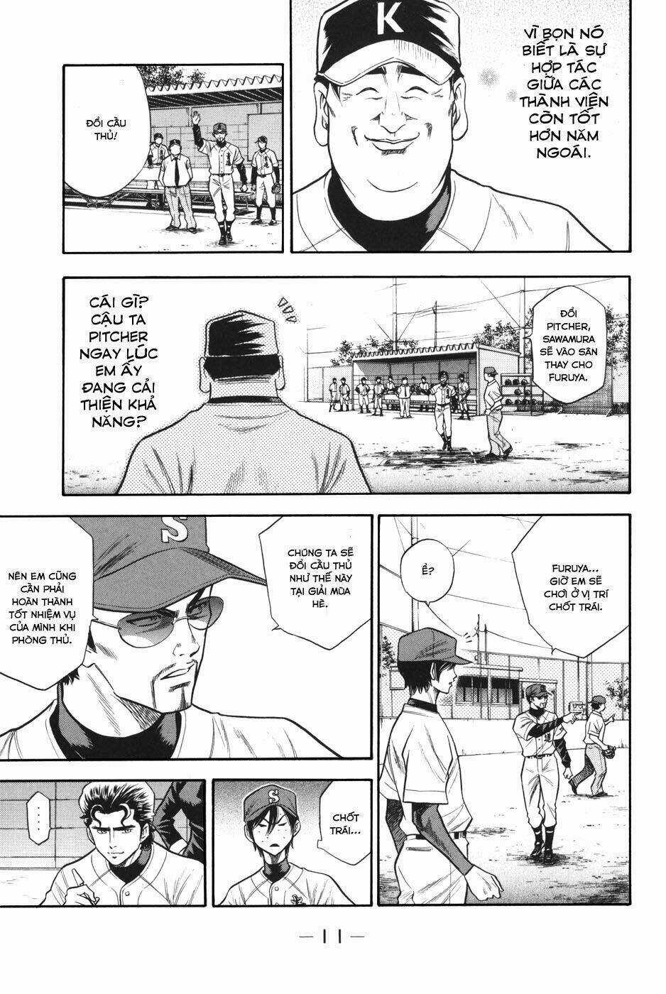 Đội Bóng Chày Siêu Đẳng - Chapter 49 - Trang 11