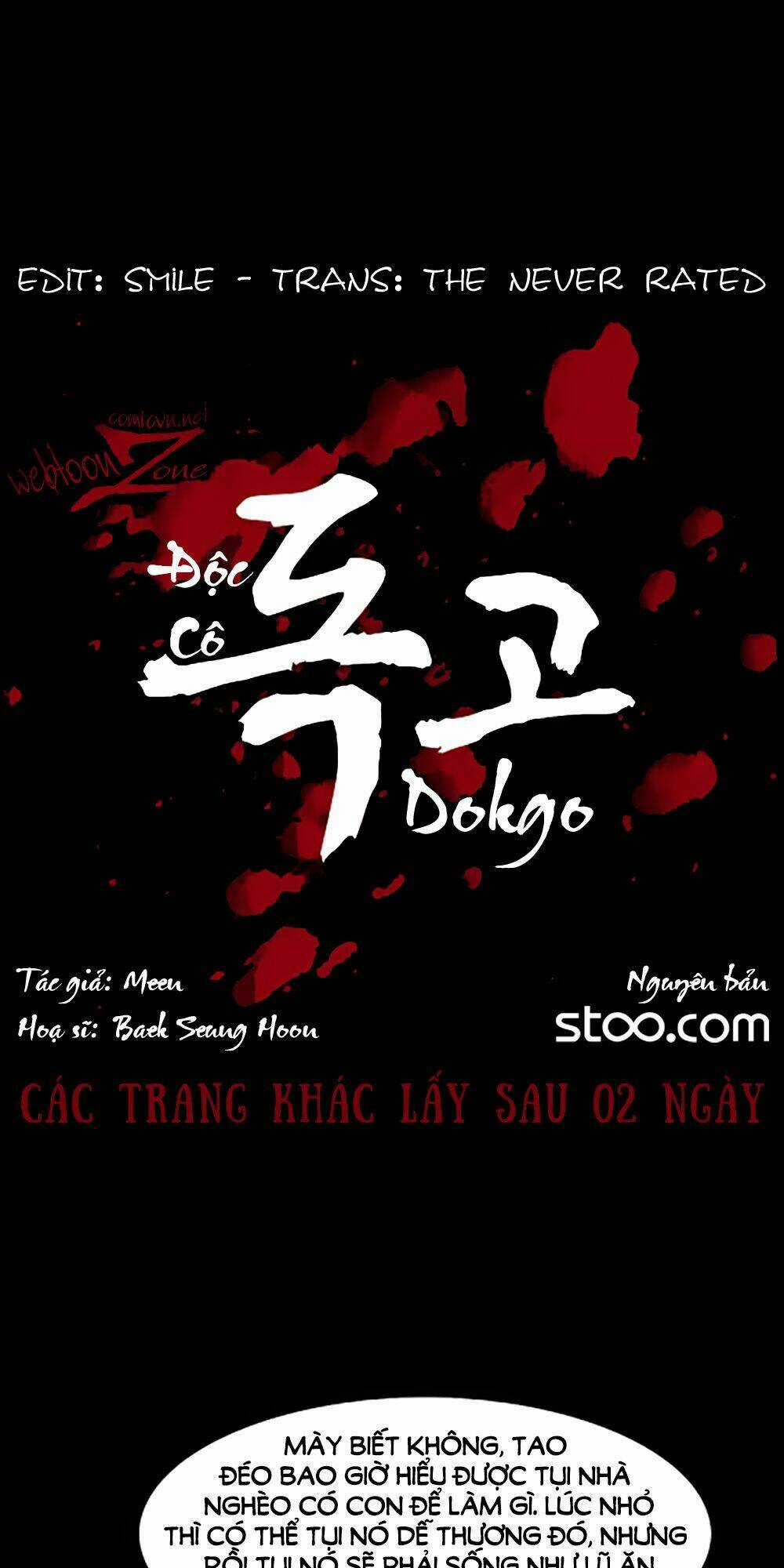 Dokgo | Độc Cô - Chapter 80 - Trang 1