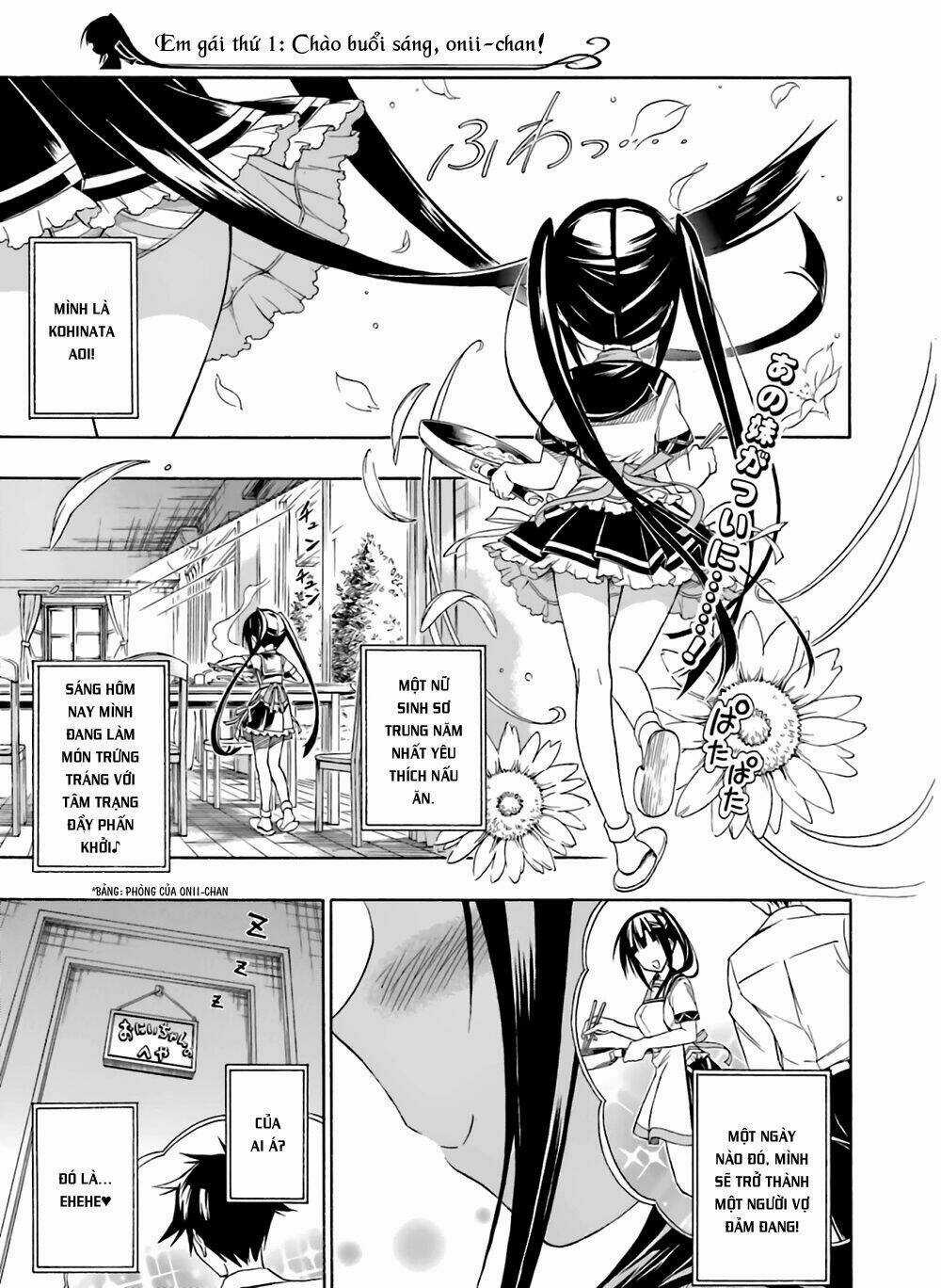 Dokidoki Sister ♡ Aoi-chan - Chapter 1 - Trang 3