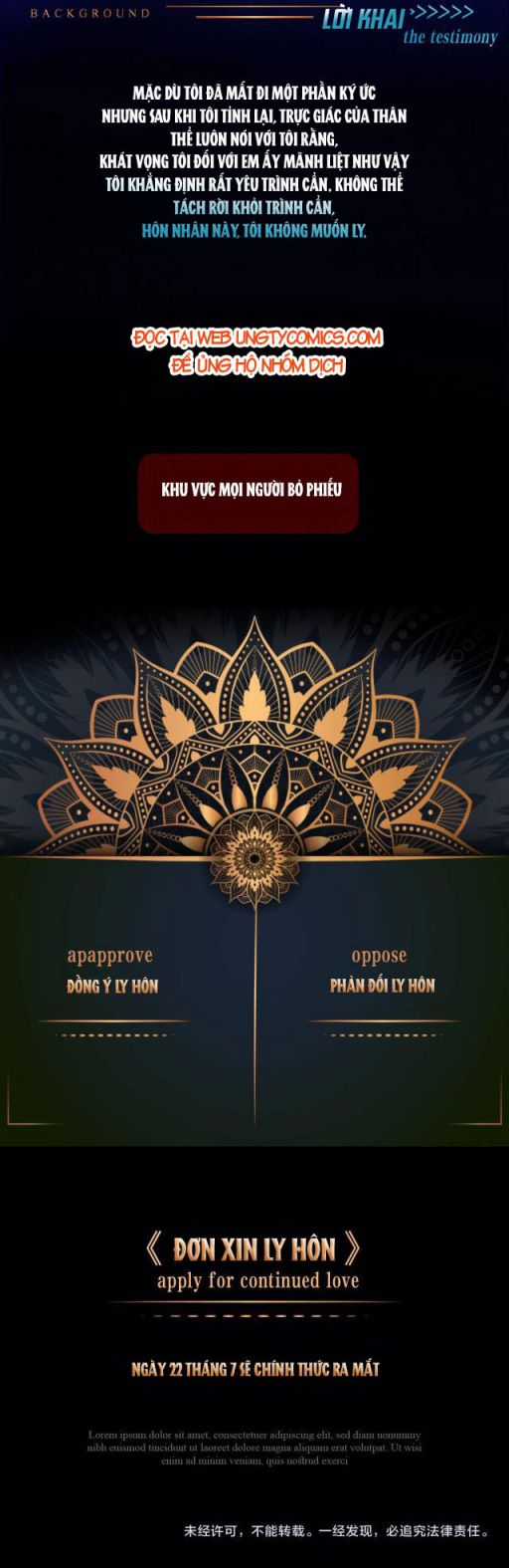 Đơn Xin Ly Hôn - Chapter 0 - Trang 5