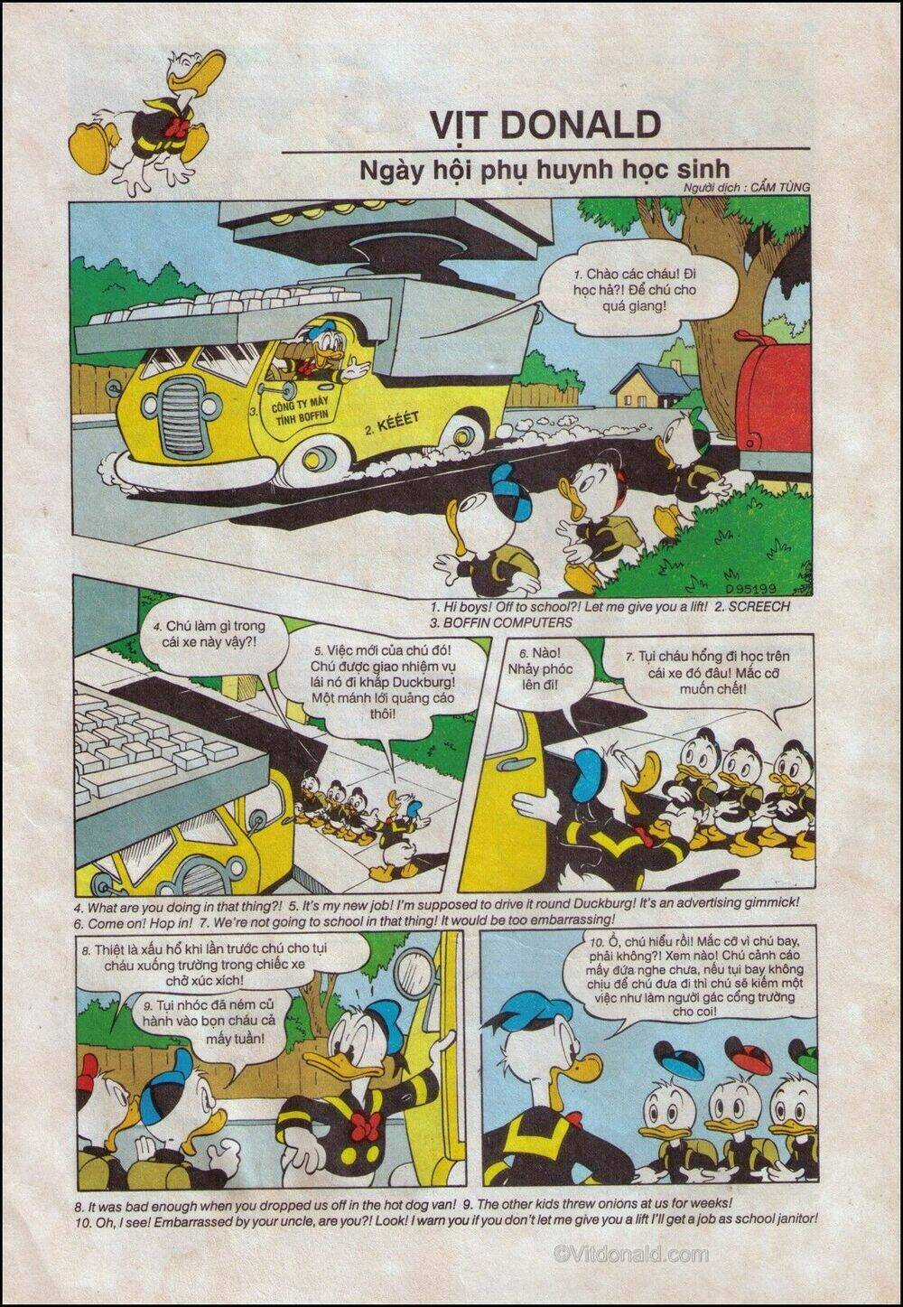 Donald Và Bạn Hữu - Chapter 20 - Trang 3