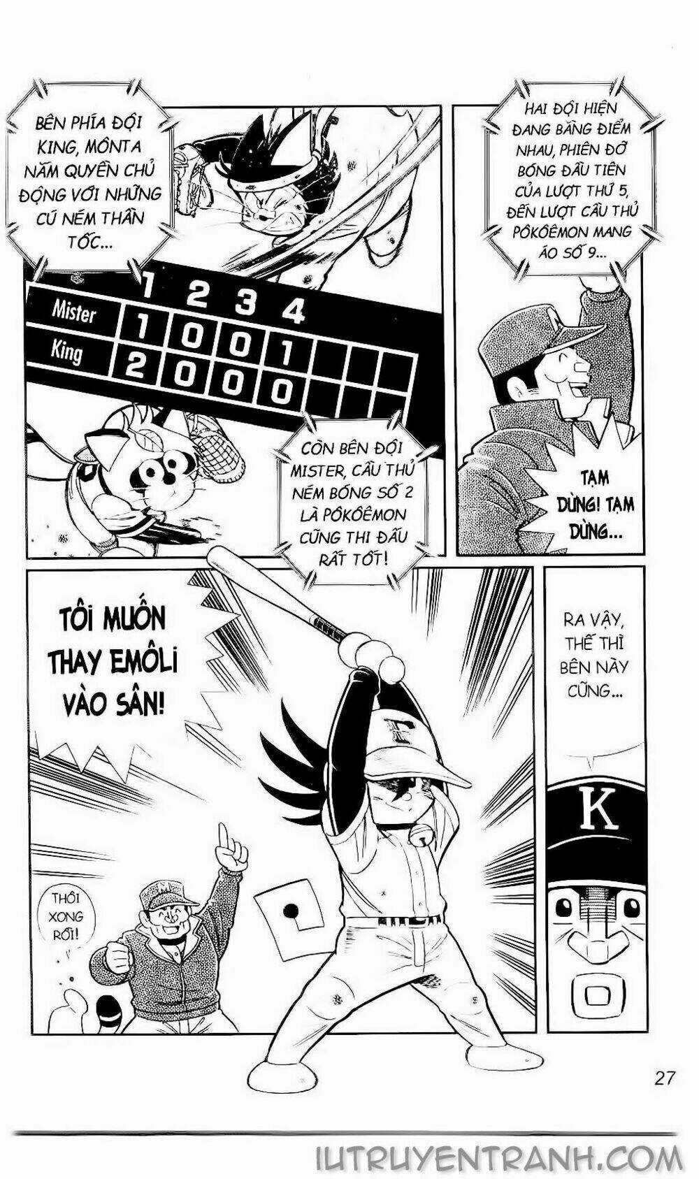 Doraemon Bóng Chày - Chapter 135 - Trang 24