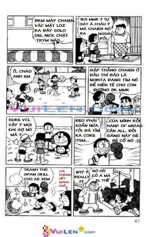 Doraemon (chế) - Dota2VNBetGroup - Chapter 13 - Trang 9