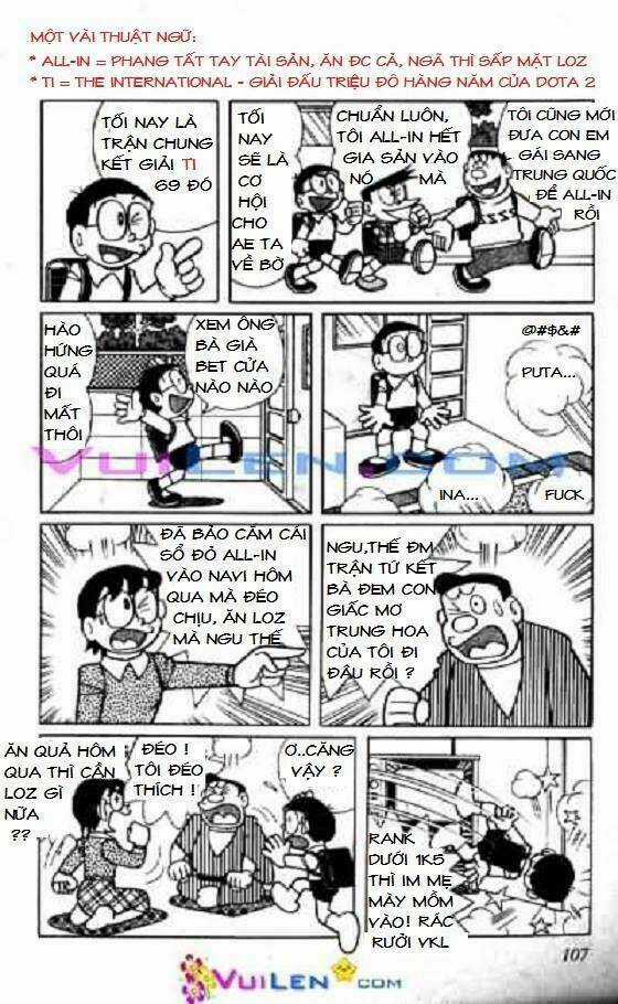 Doraemon (chế) - Dota2VNBetGroup - Chapter 18 - Trang 3