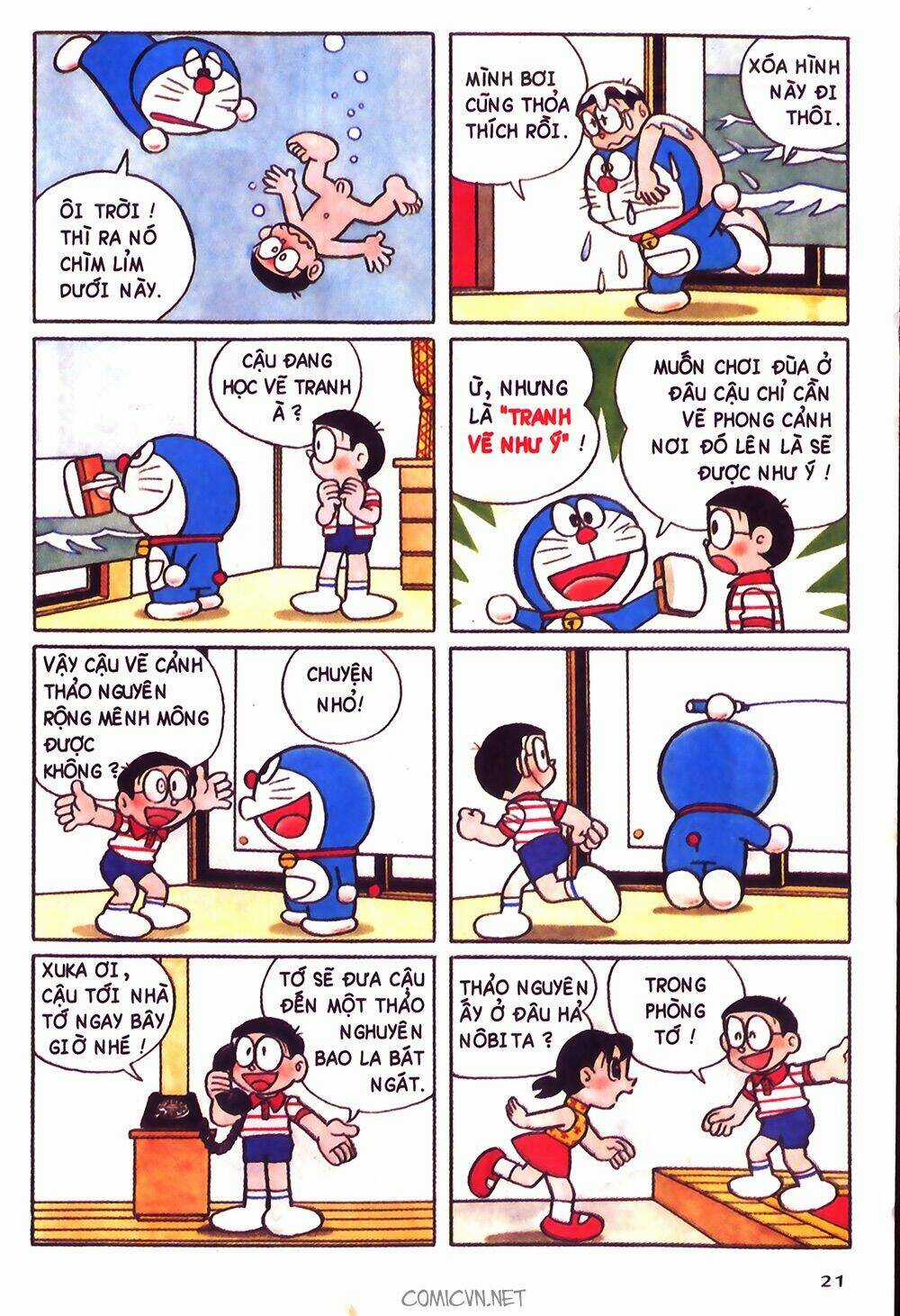 Doraemon màu - Chapter 35 - Trang 4
