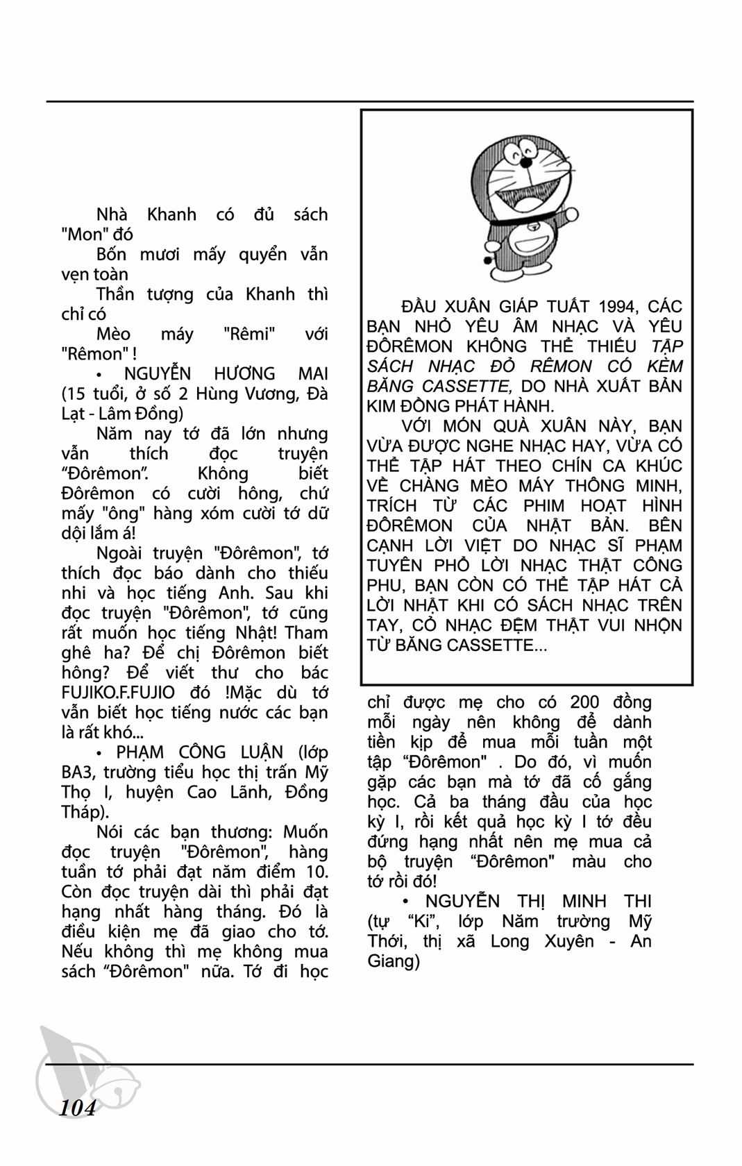 ĐôRêMon 1992 - Chapter 46 - Trang 103