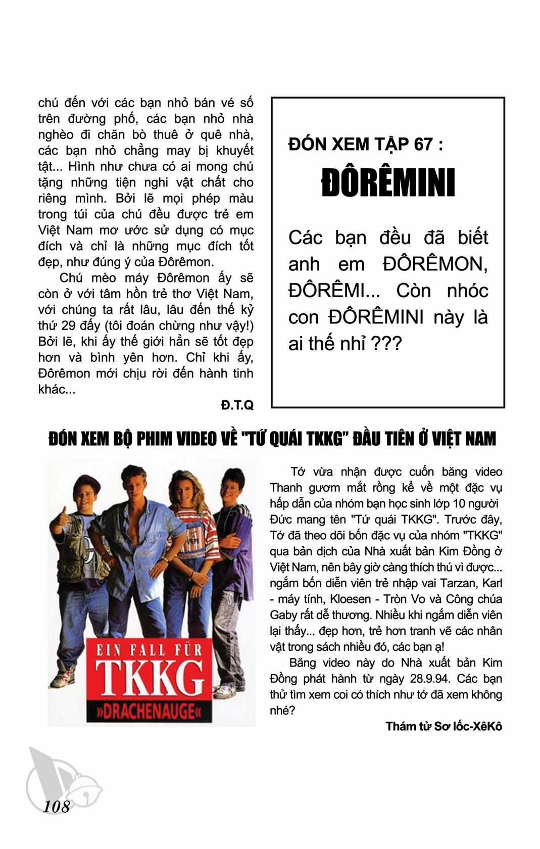 ĐôRêMon 1992 - Chapter 66 - Trang 108