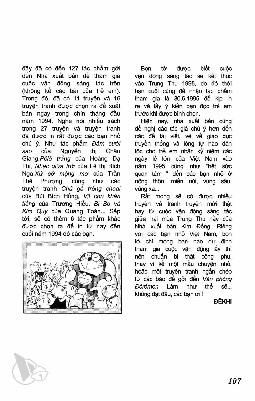 ĐôRêMon 1992 - Chapter 67 - Trang 107