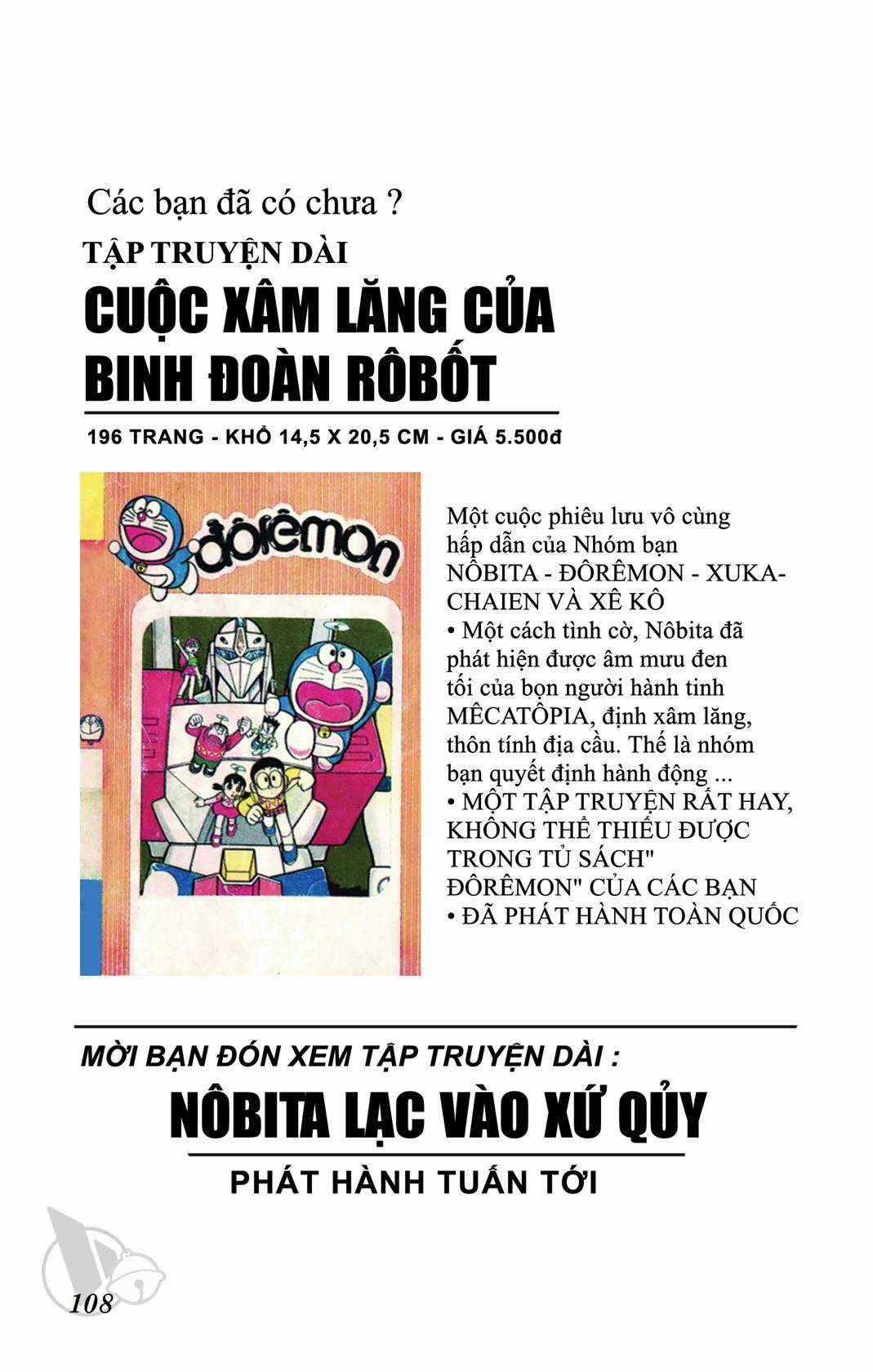 ĐôRêMon 1992 - Chapter 70 - Trang 108