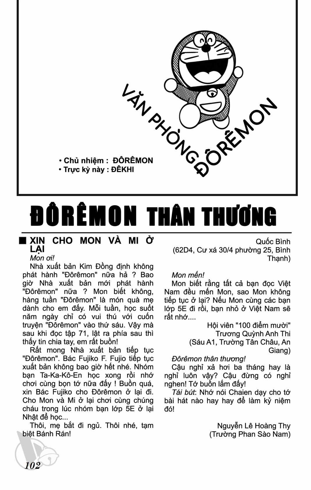 ĐôRêMon 1992 - Chapter 74 - Trang 102