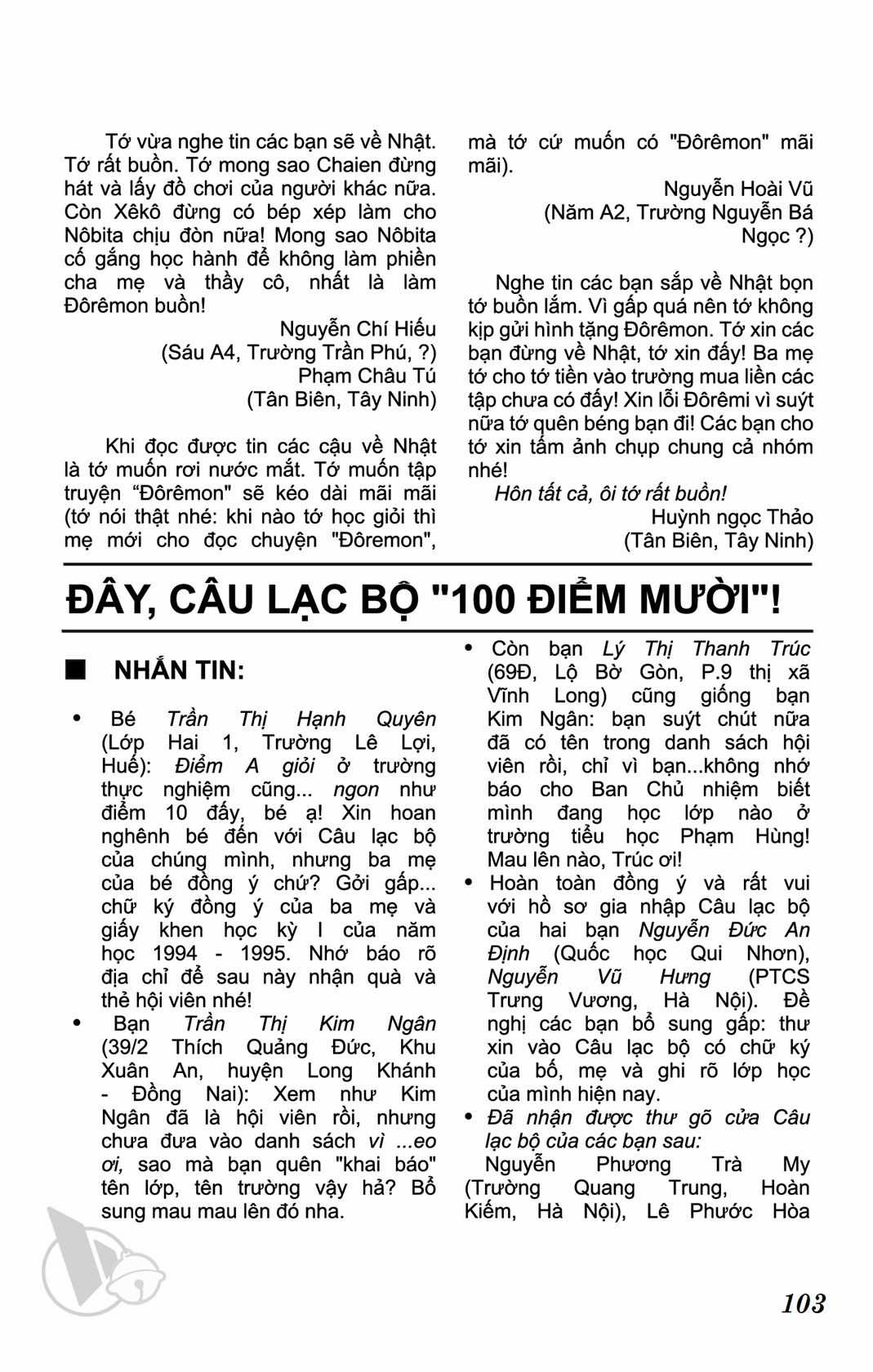 ĐôRêMon 1992 - Chapter 74 - Trang 103