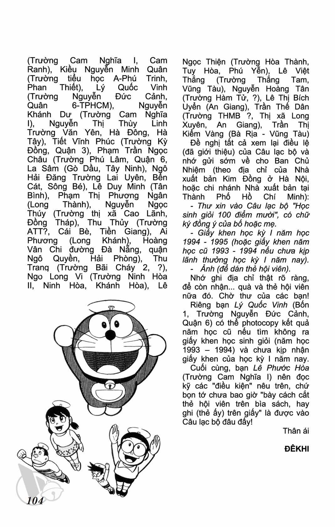 ĐôRêMon 1992 - Chapter 74 - Trang 104