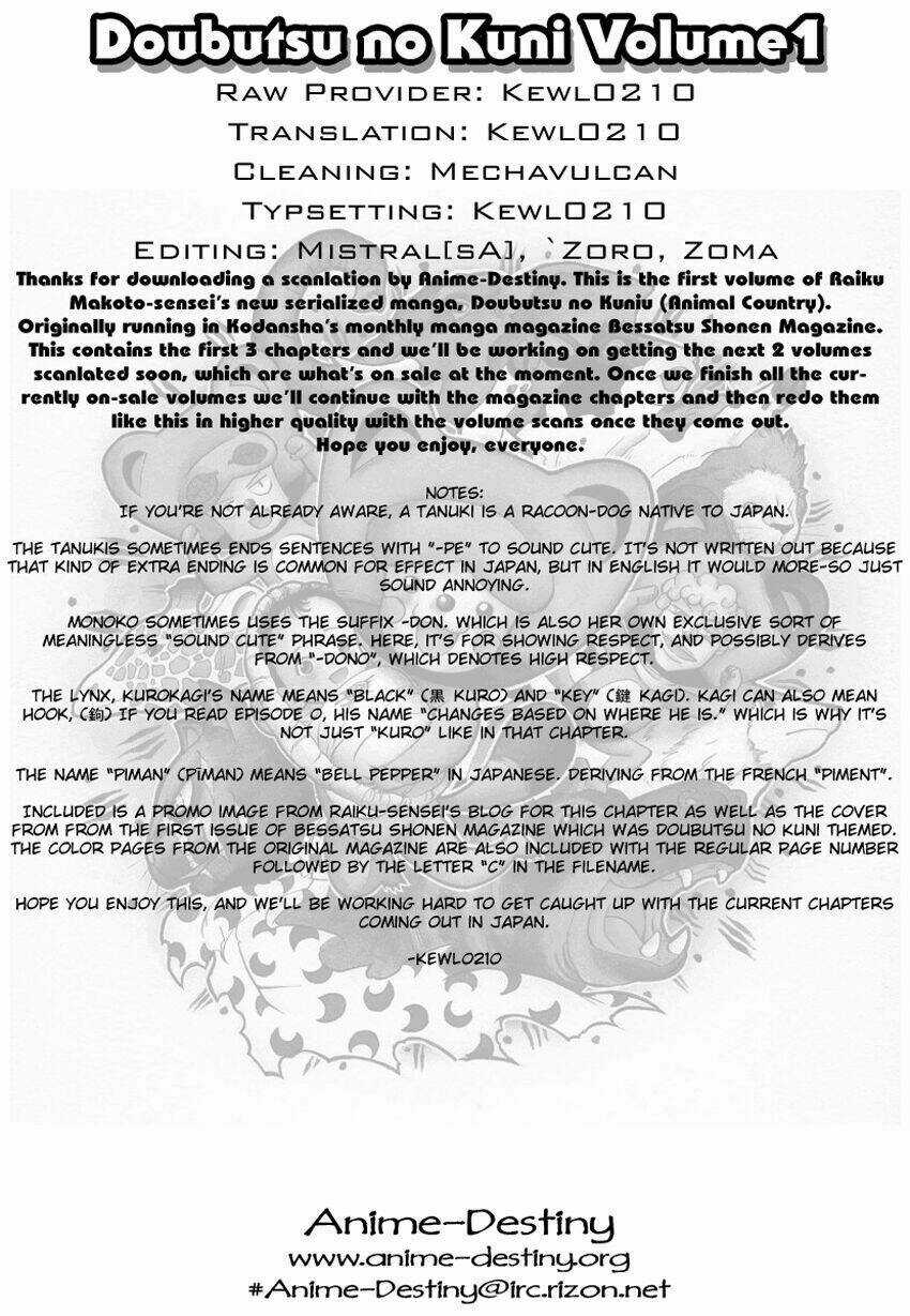 Doubutsu no Kuni - Chapter 3 - Trang 66