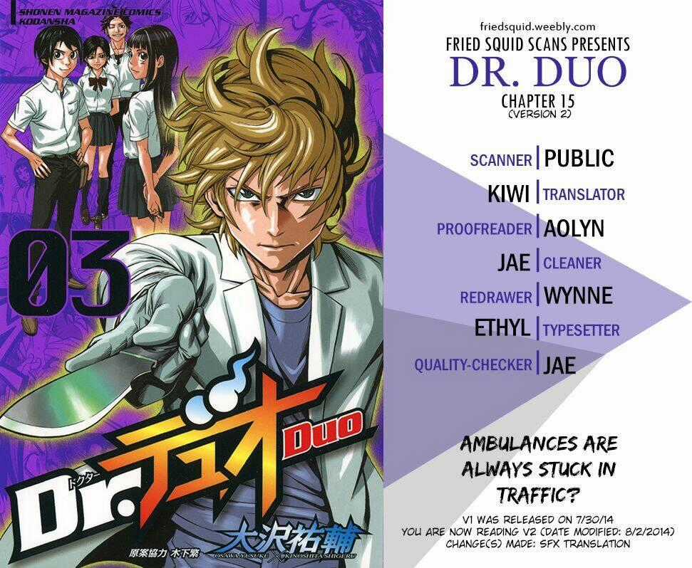 Dr.duo - Chapter 15 - Trang 1