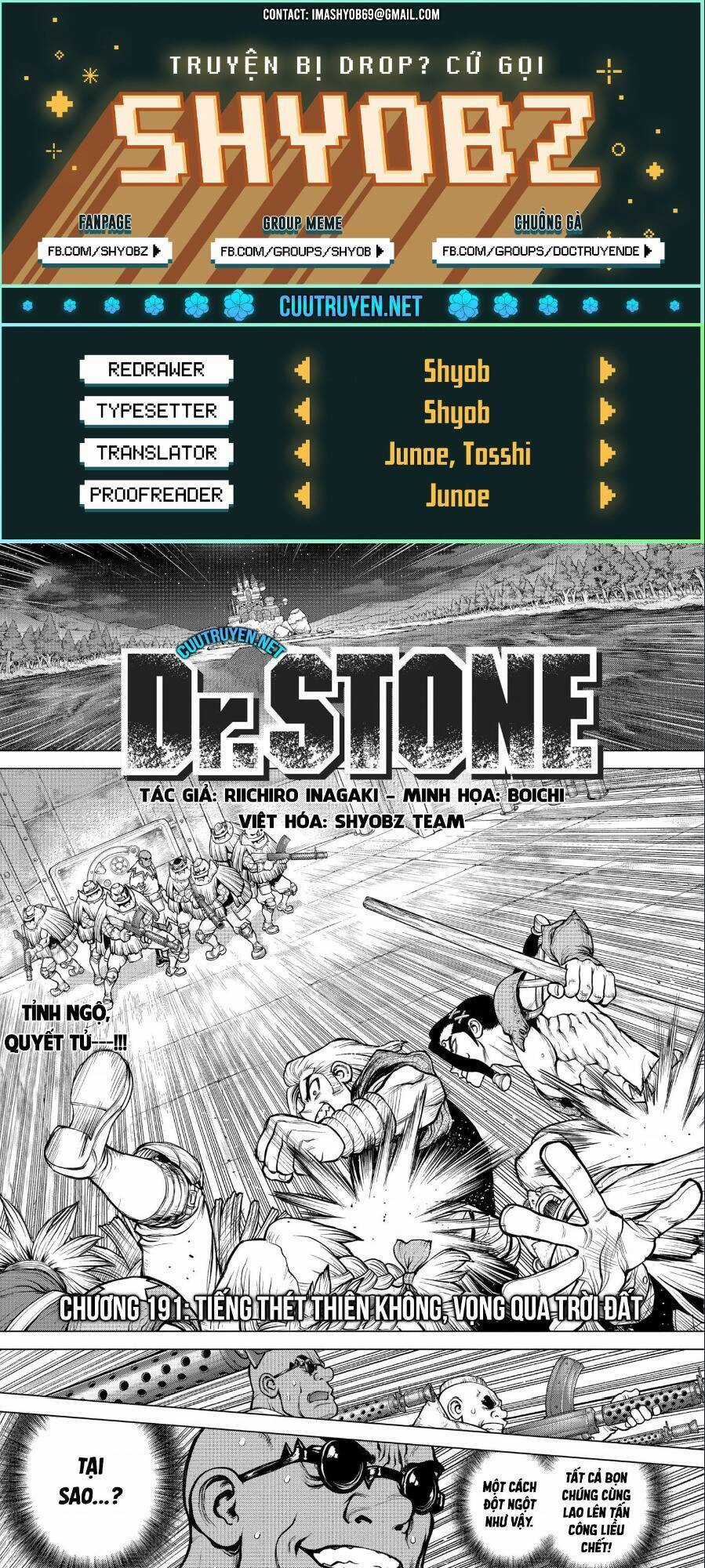 Dr.stone - Chapter 191 - Trang 1