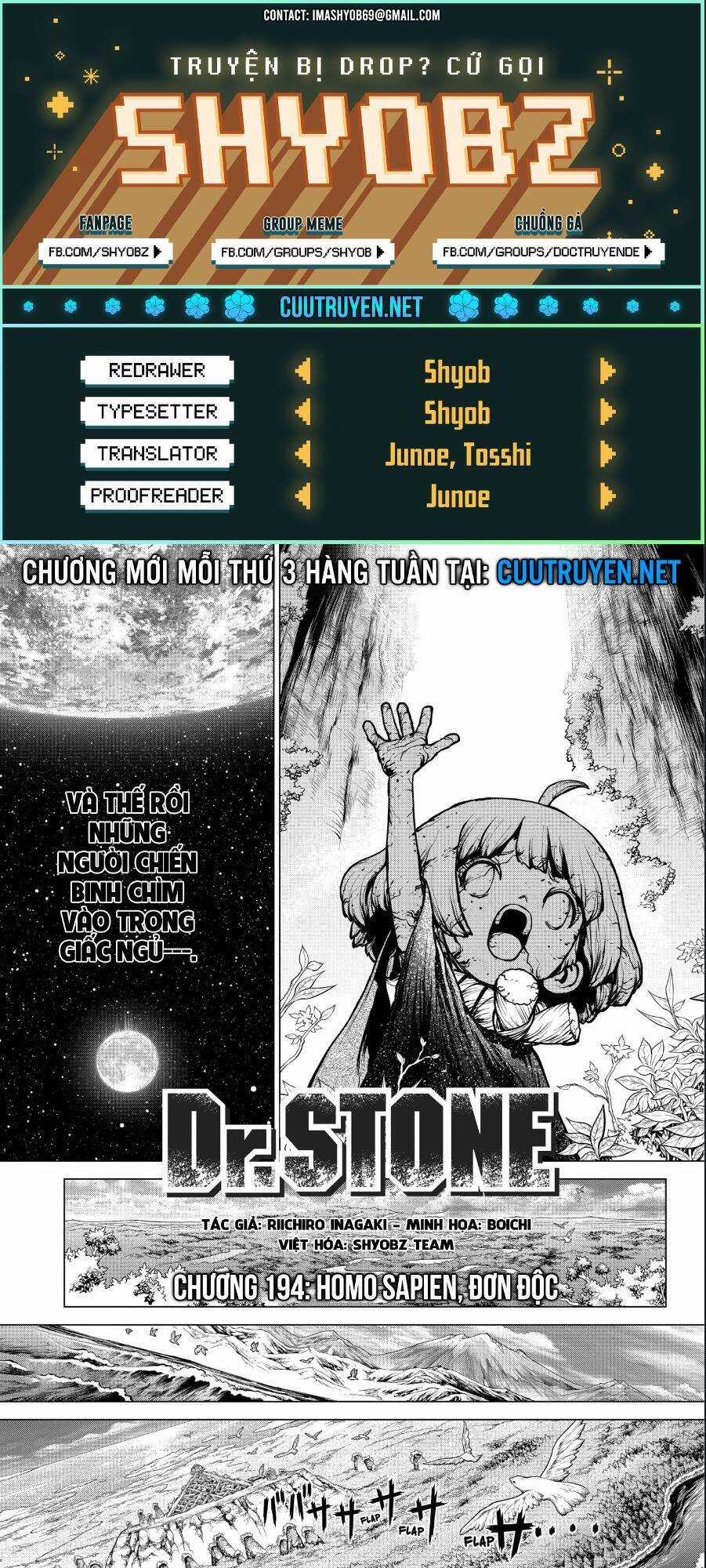 Dr.stone - Chapter 194 - Trang 1