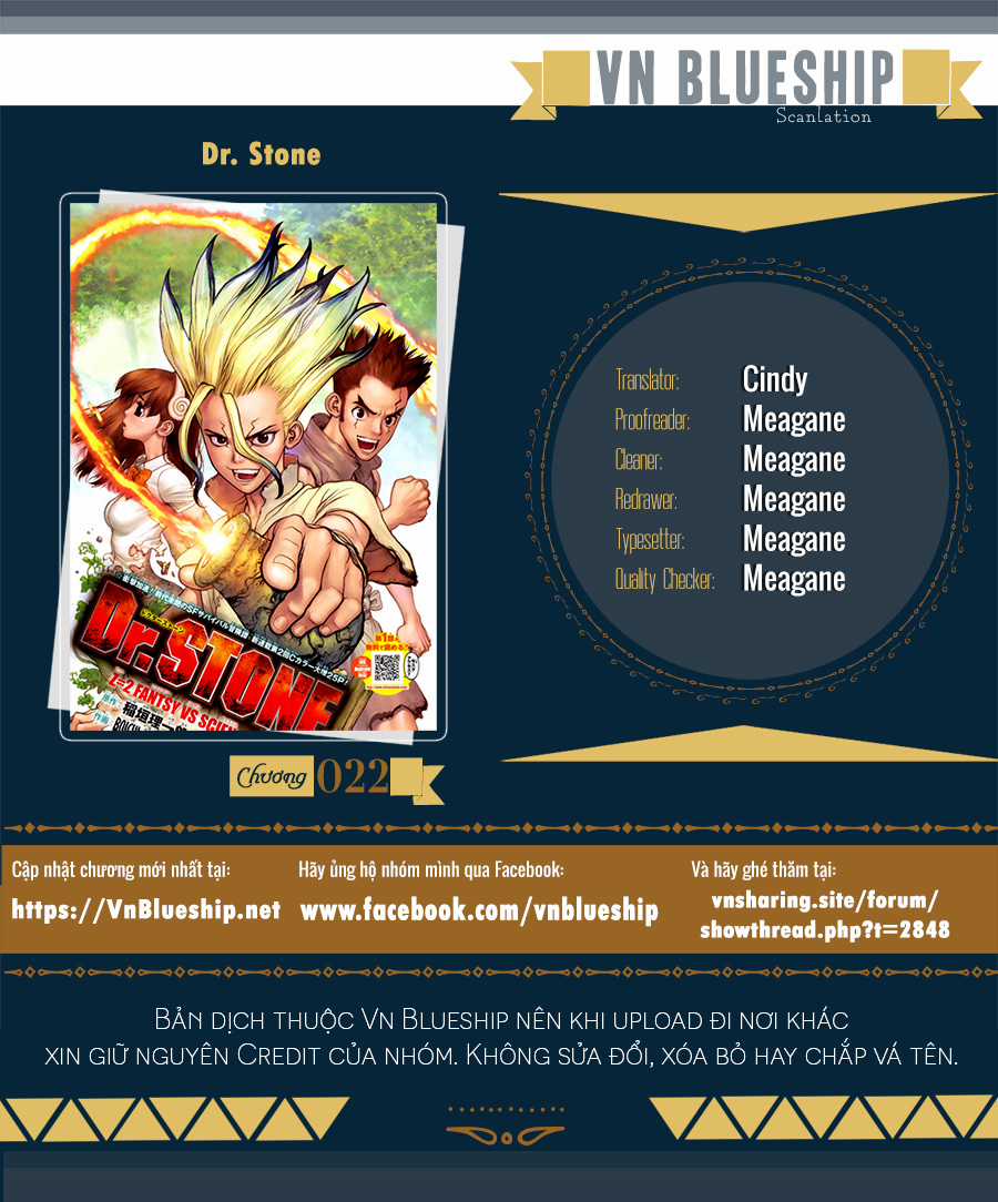 Dr.stone - Chapter 22 - Trang 1