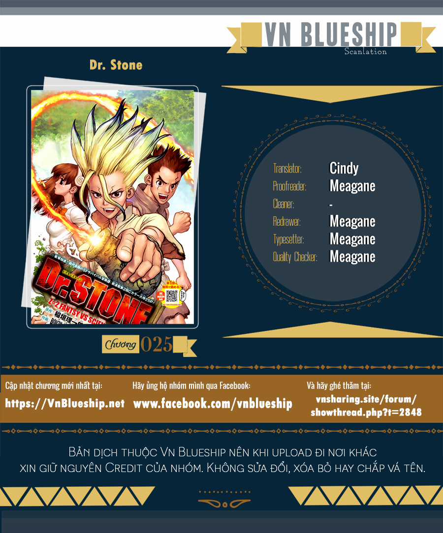 Dr.stone - Chapter 25 - Trang 1