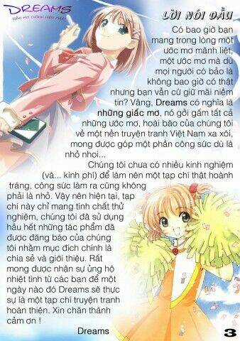 Dreams - Chapter 1 - Trang 3