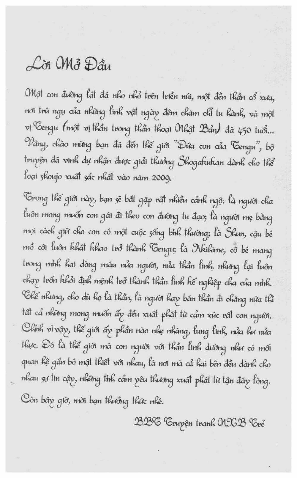 Đứa Con Của Tengu - Chapter 1 - Trang 2