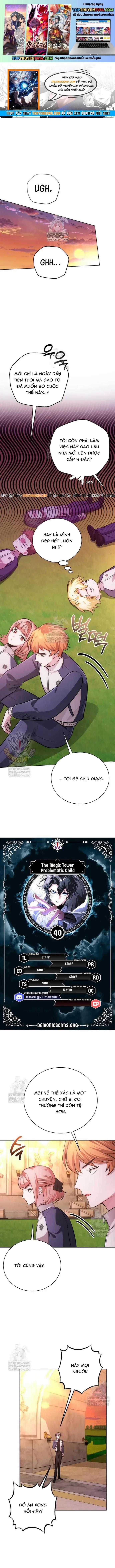 Đứa Trẻ Dị Biệt Của Tháp Phép Thuật - Chapter 40 - Trang 1
