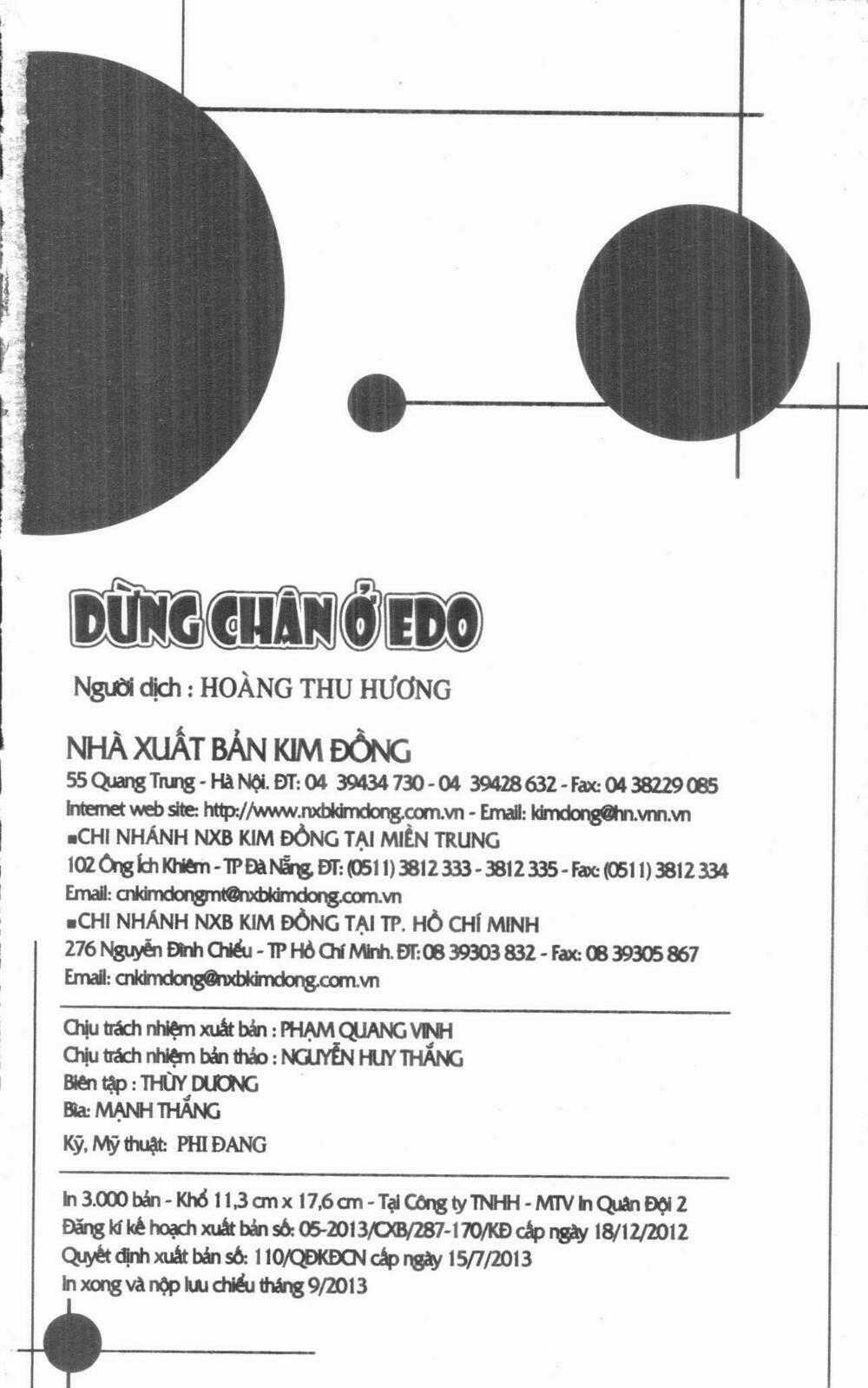 Dừng Chân Ở Edo - Chapter 3 - Trang 188