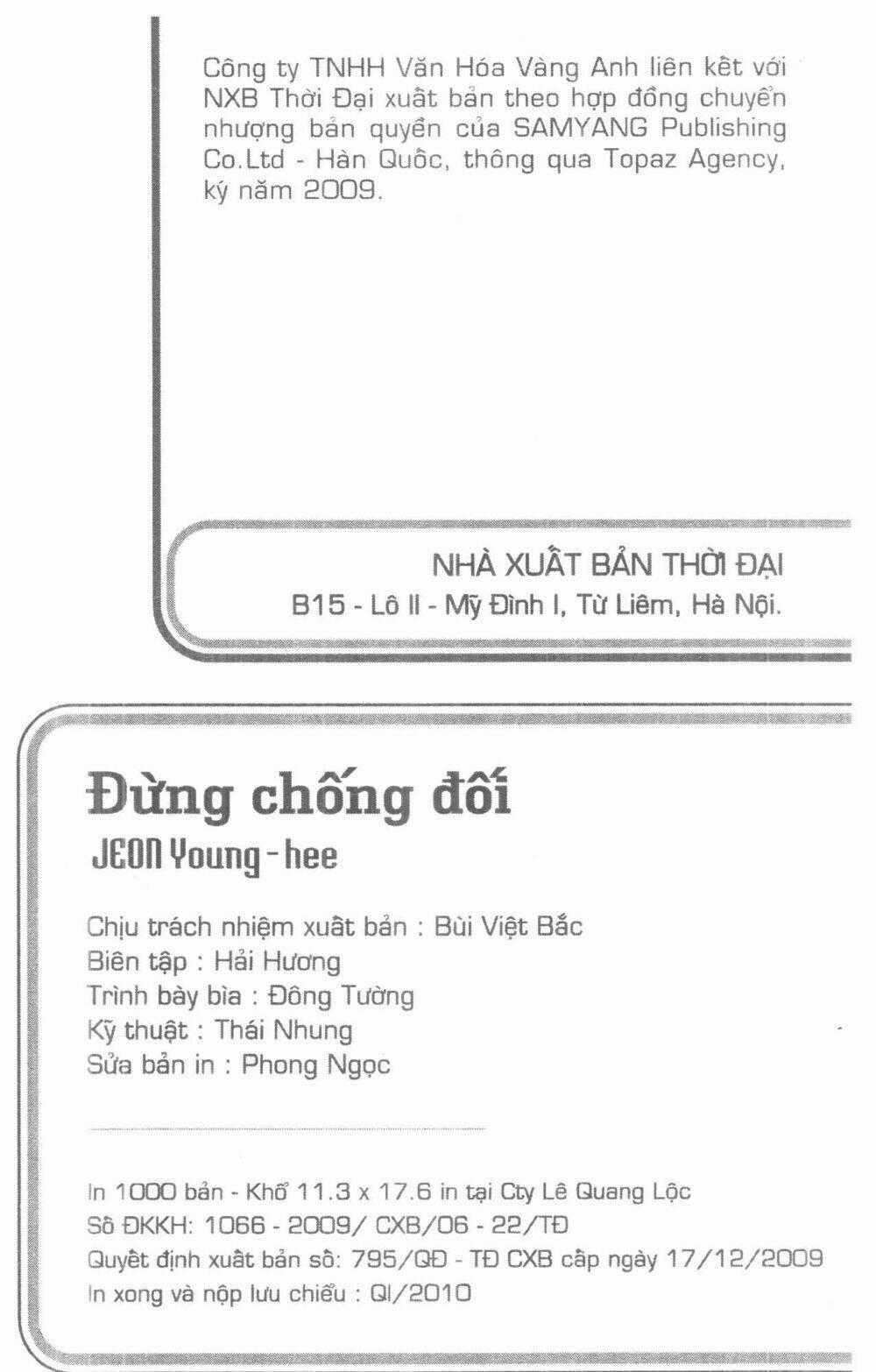 Đừng Chống Đối - Chapter 2 - Trang 2