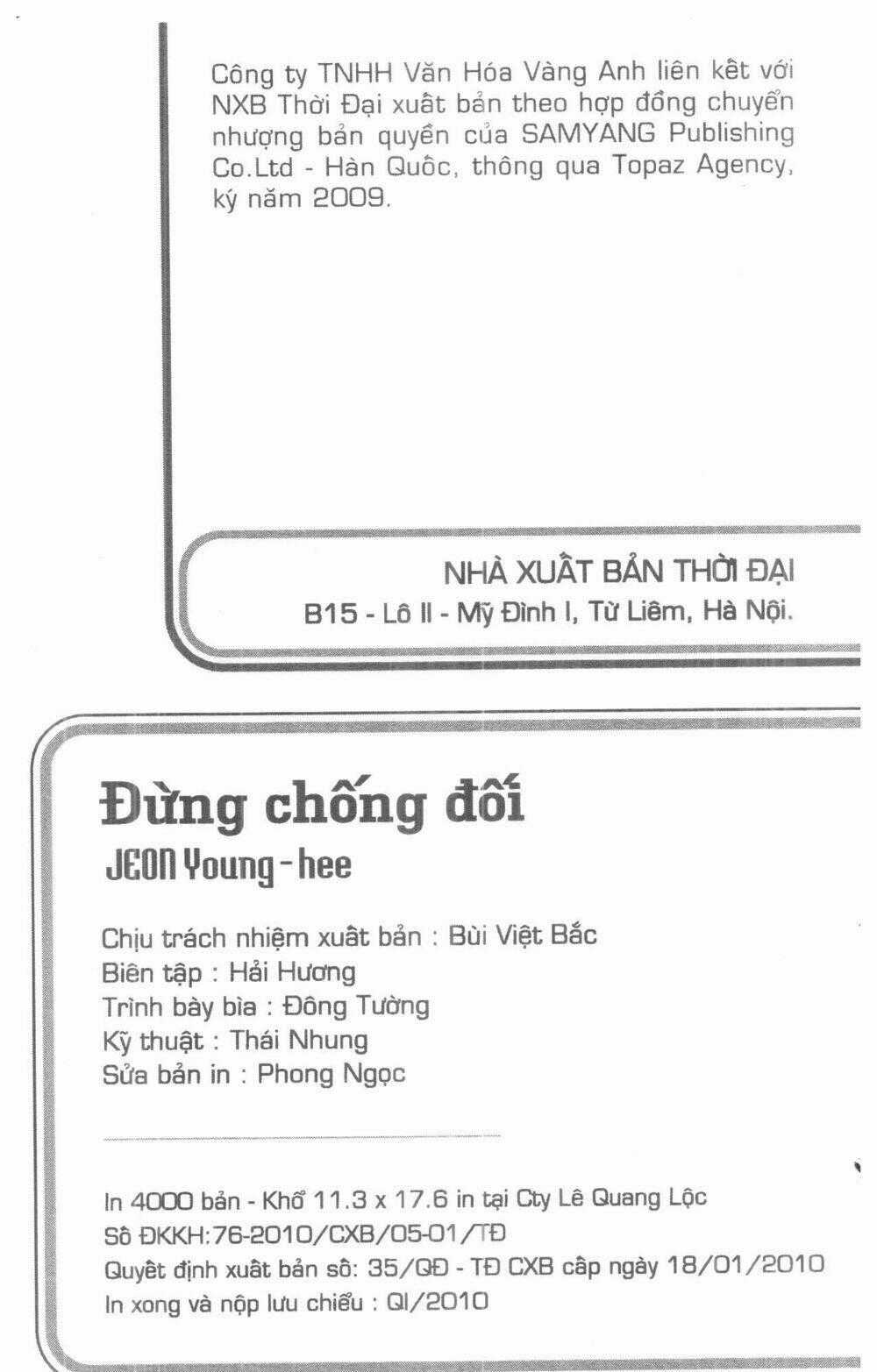 Đừng Chống Đối - Chapter 3 - Trang 2