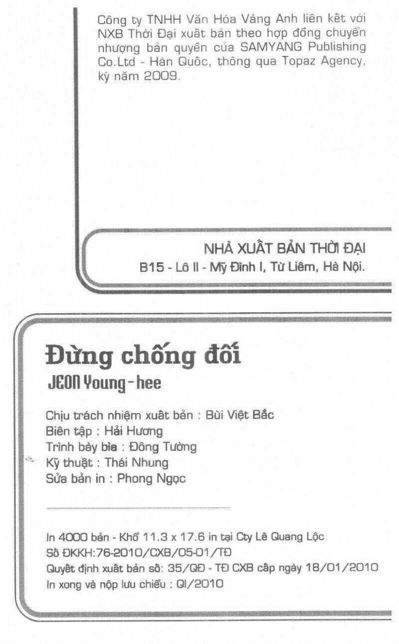 Đừng Chống Đối - Chapter 5 - Trang 2
