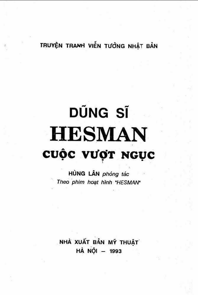 Dũng Sĩ Hesman - Chapter 1 - Trang 3