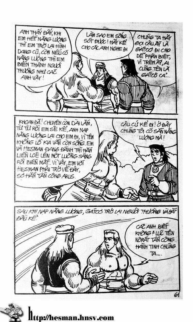 Dũng Sĩ Hesman - Chapter 103 - Trang 60