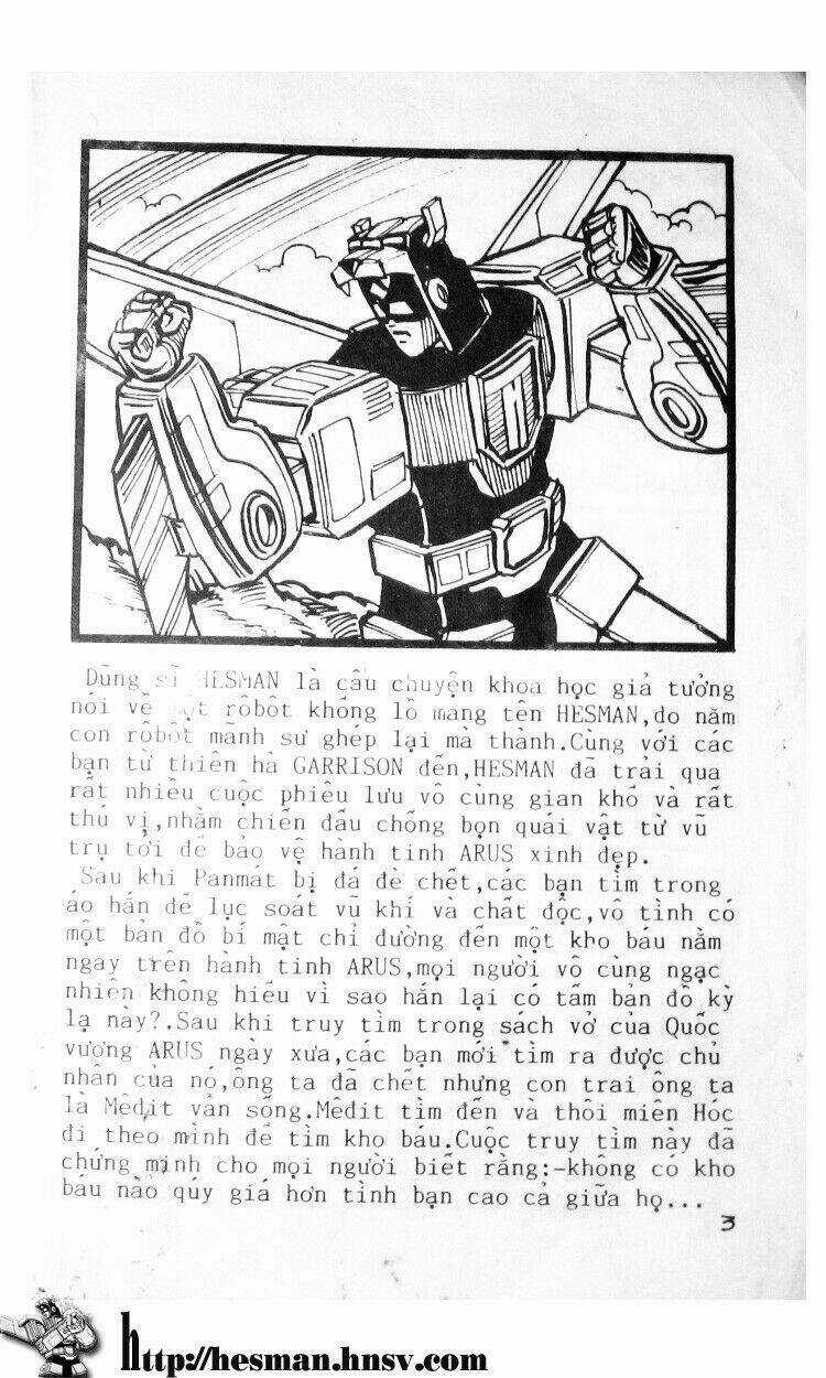 Dũng Sĩ Hesman - Chapter 105 - Trang 3