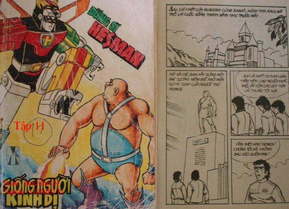Dũng Sĩ Hesman - Chapter 11 - Trang 1