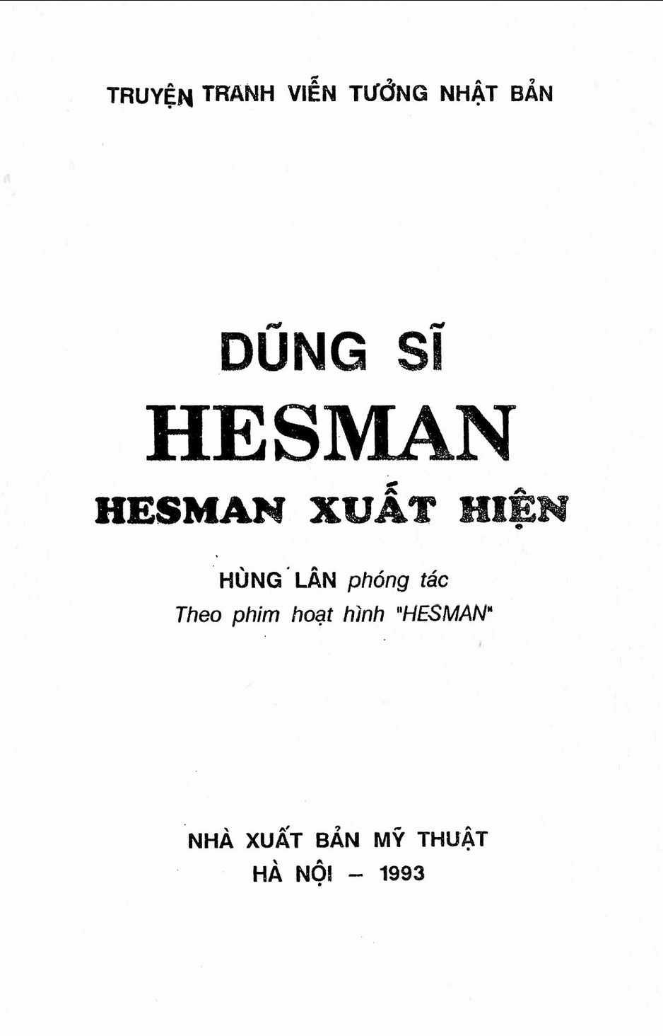 Dũng Sĩ Hesman - Chapter 2 - Trang 3