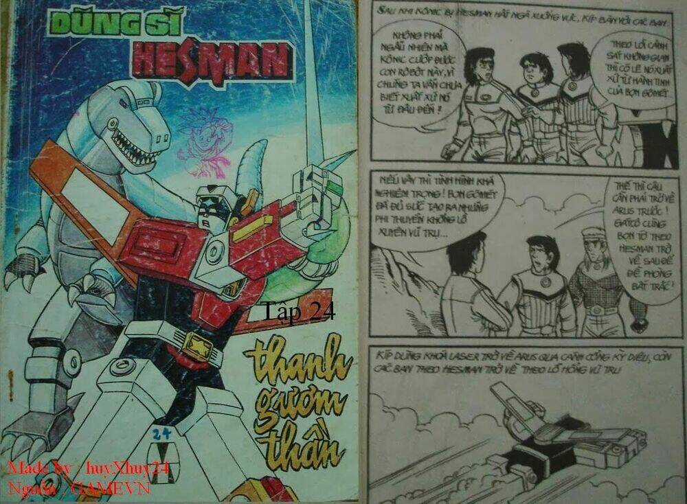 Dũng Sĩ Hesman - Chapter 24 - Trang 1