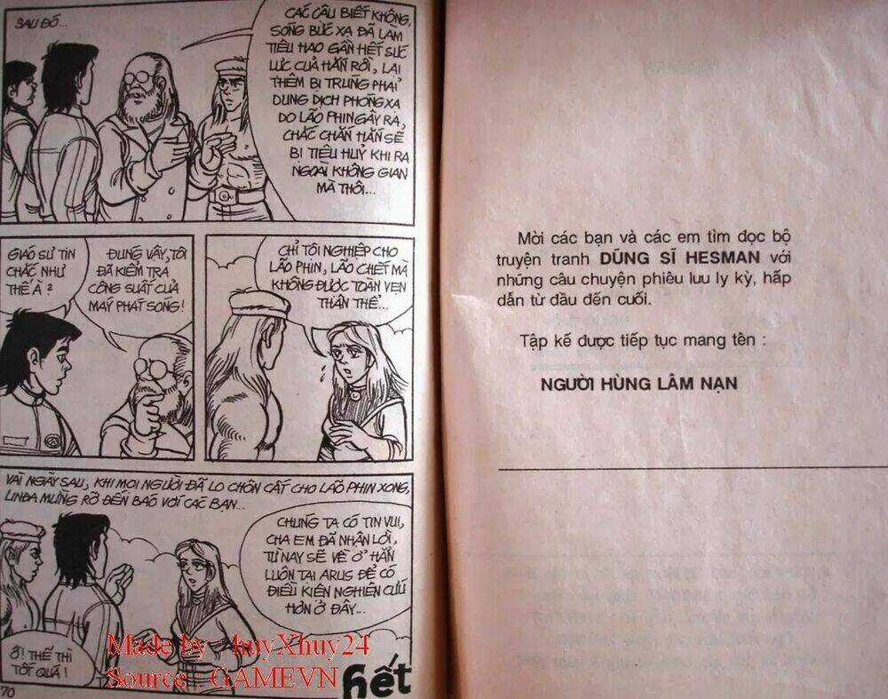 Dũng Sĩ Hesman - Chapter 29 - Trang 34