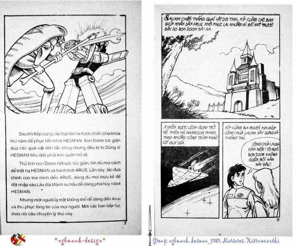 Dũng Sĩ Hesman - Chapter 3 - Trang 3